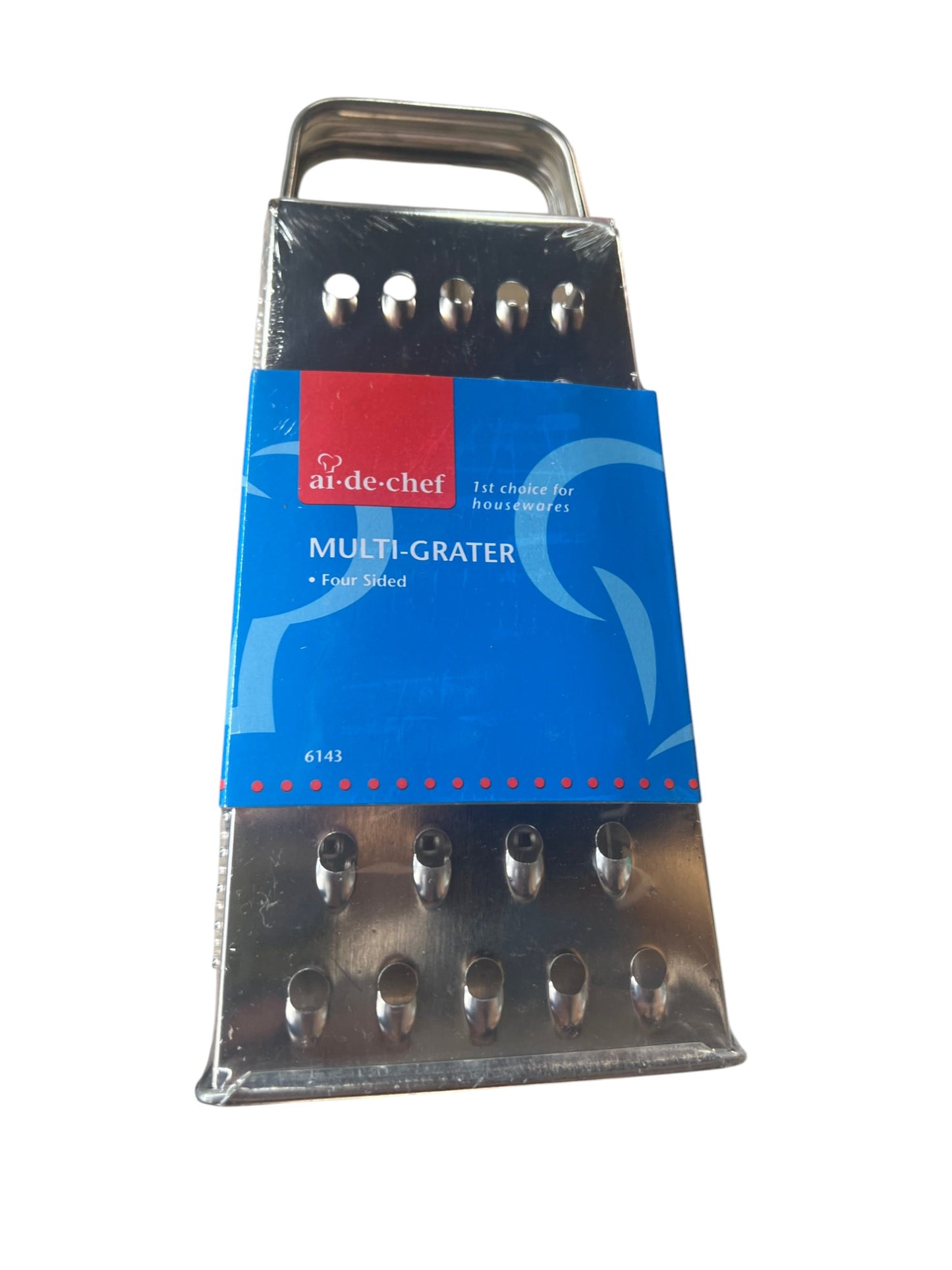 Ai-De-Chef Four sided Multi-Grater Grater Stainless Cook Tops – Silver | Kitchen Ware