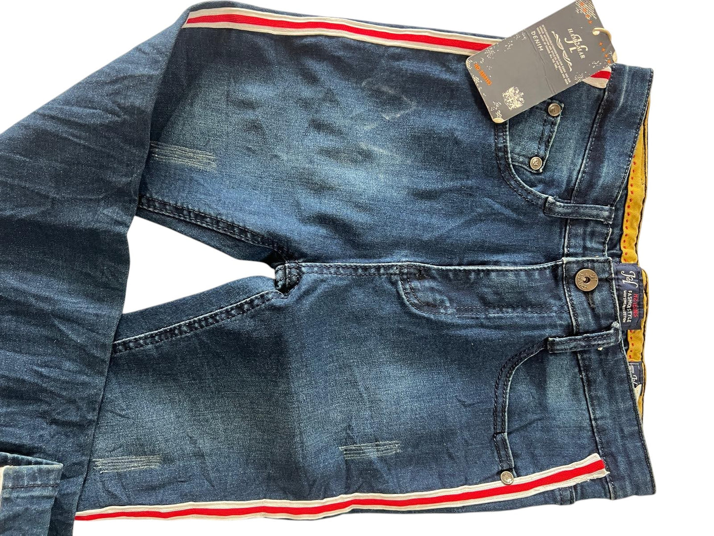 Striped Denim. Ham 2Mar Jeans - Size 27