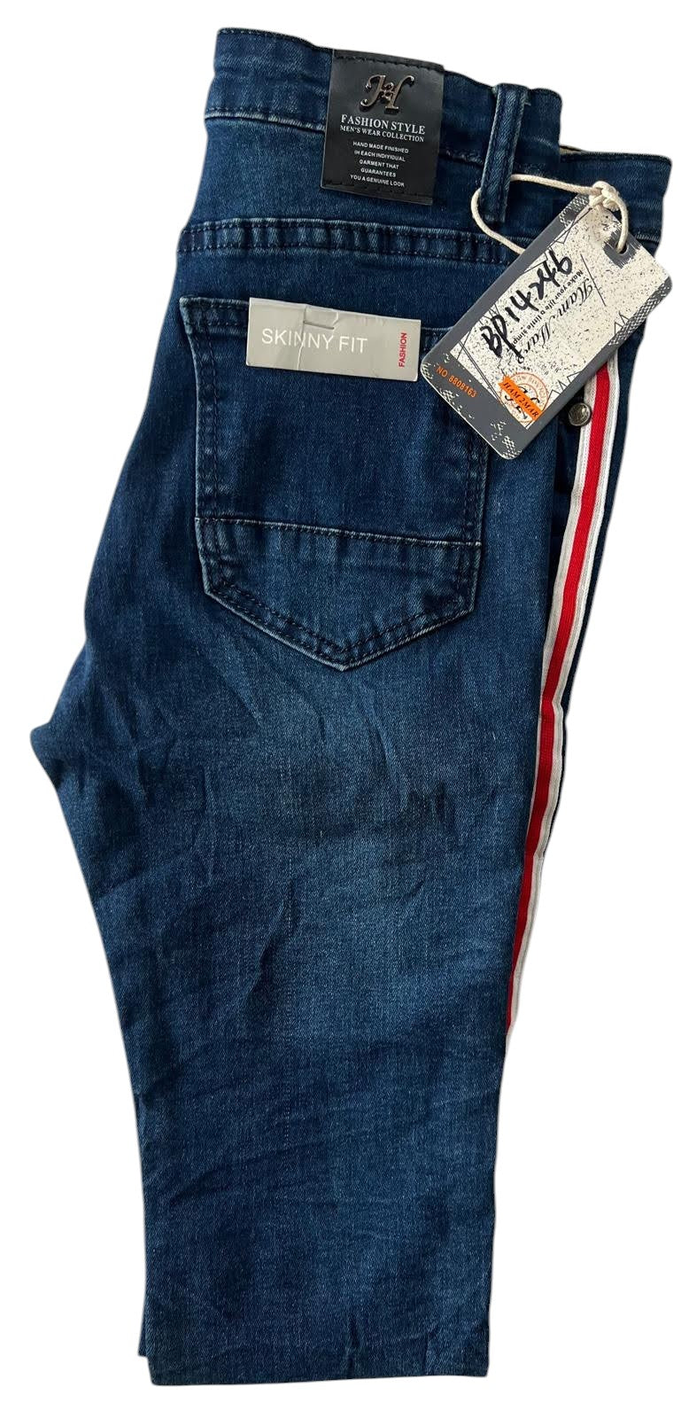 Striped Denim. Ham 2Mar Jeans - Size 27