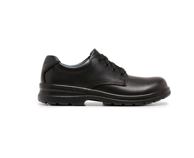 CLARKS SCHOOL Library Leather Black Shoes - 13.5 G