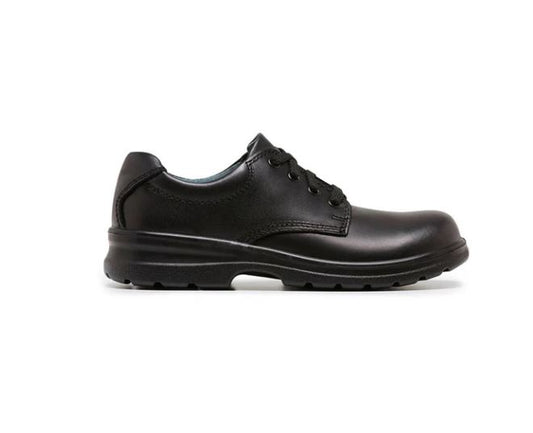 CLARKS SCHOOL Library Leather Black Shoes - 13.5 G