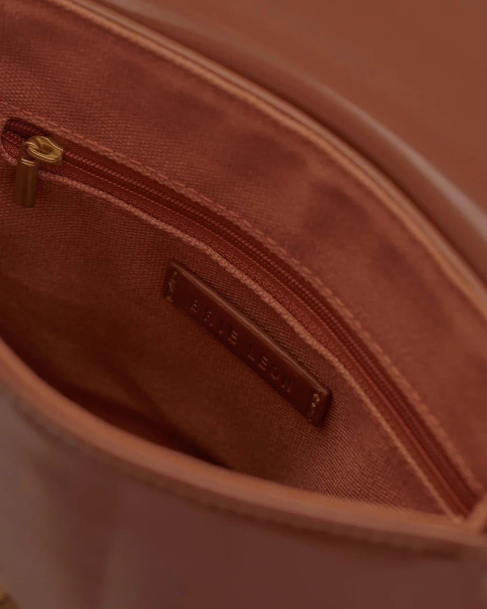 Brie Leon Camille Muse Bag - Brown