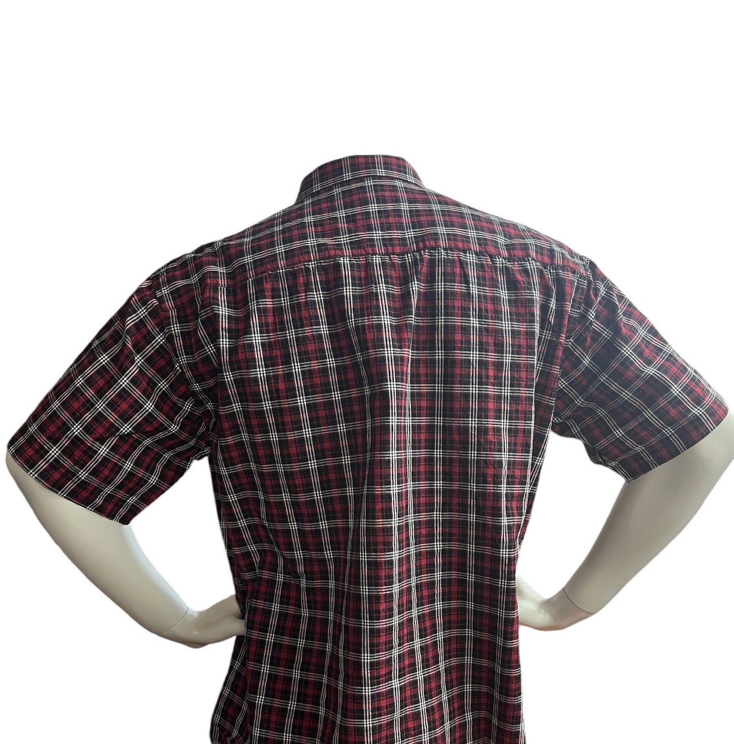 Cactus Checkered Polo for Men - Large