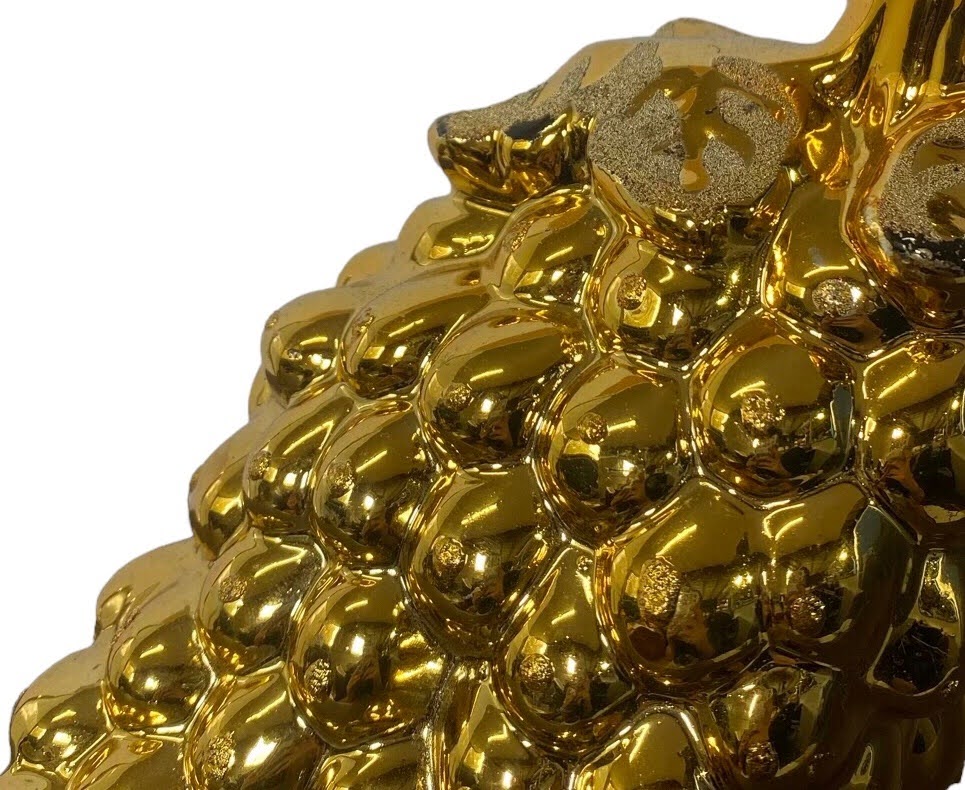 5-piece set of Ceramic gold grapes - Ex-Display