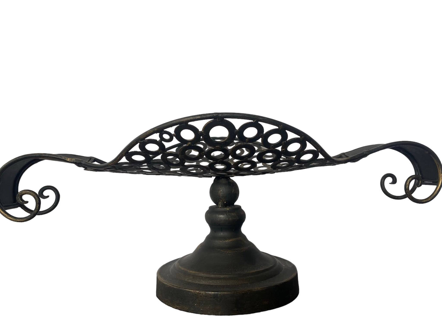 Vintage Ornate Wrought Iron Metal Table Center piece - Ex-Display