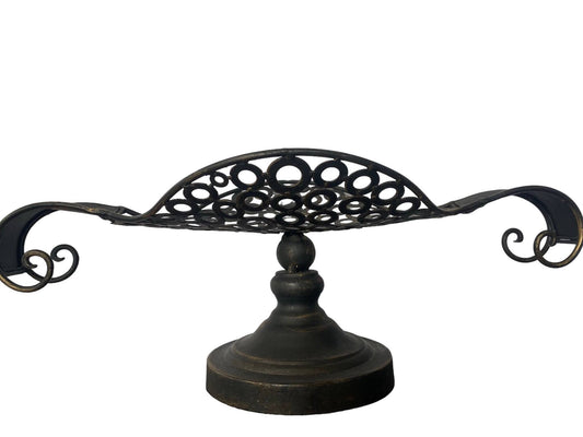 Vintage Ornate Wrought Iron Metal Table Center piece - Ex-Display