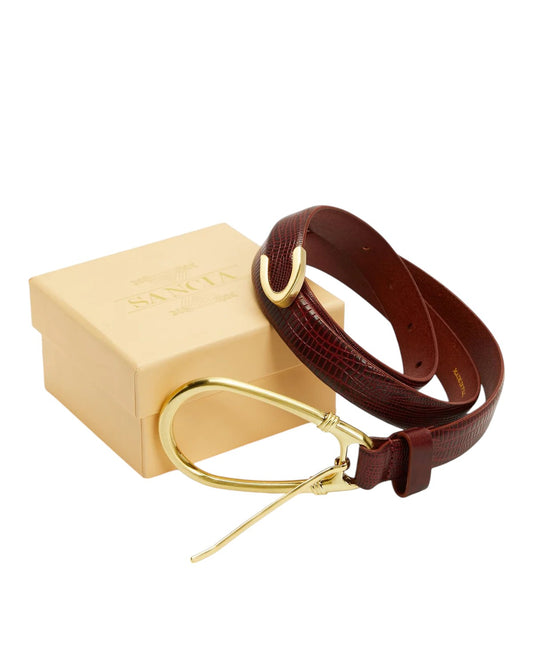 SANCIA Elysees Belt - Vintage Tan