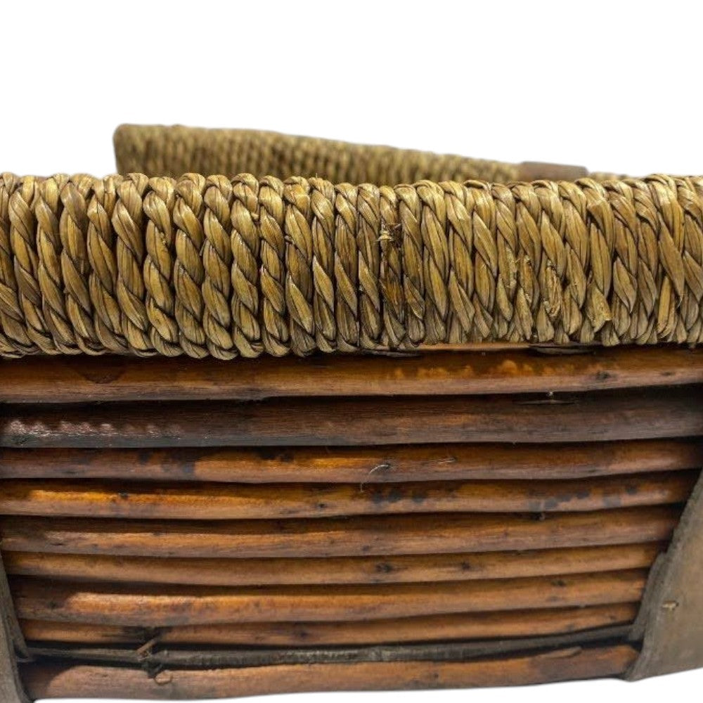 Wooden Fruit Baskets - Set of 2