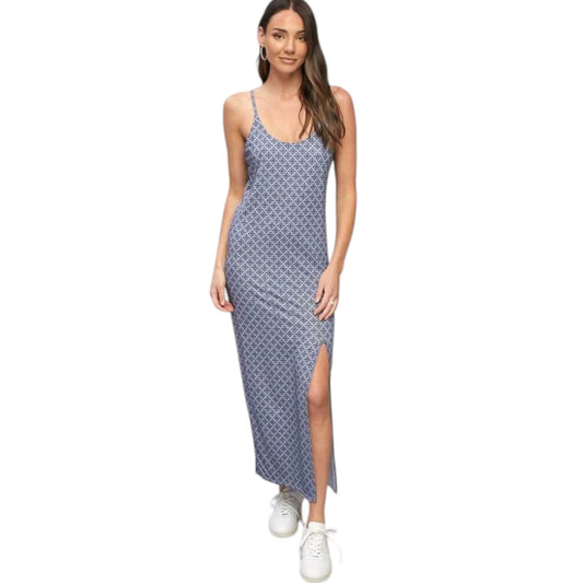 Samara Alondra Stylish Dusk Maxi Slit Dress with Thigh-High Split – Size 14