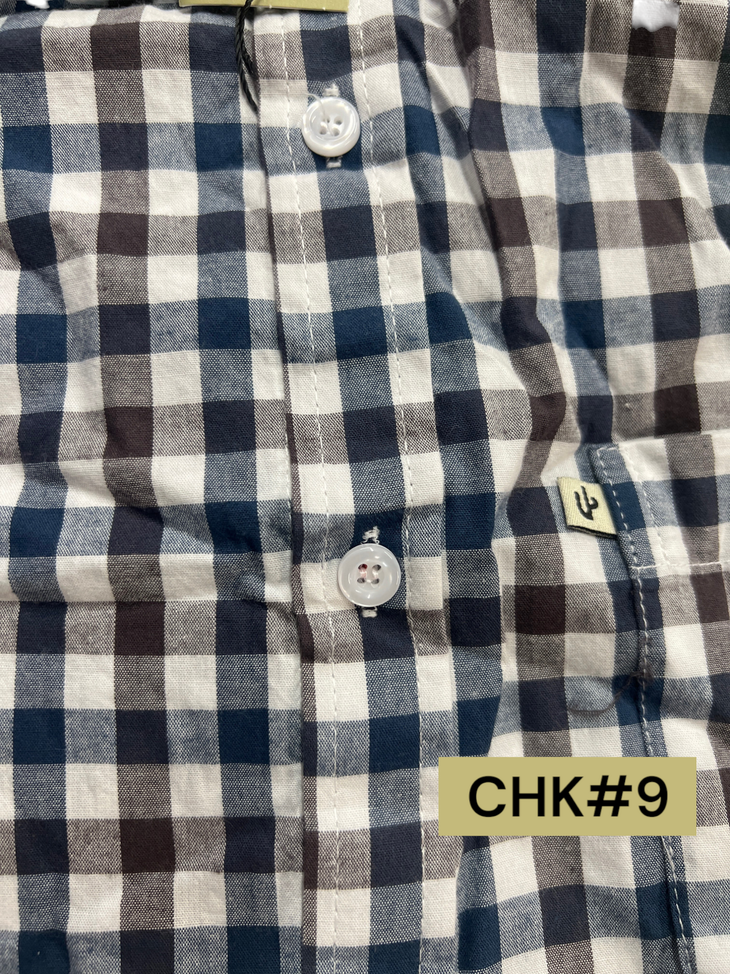 Cactus Checkered Polo for Men - Extra Large