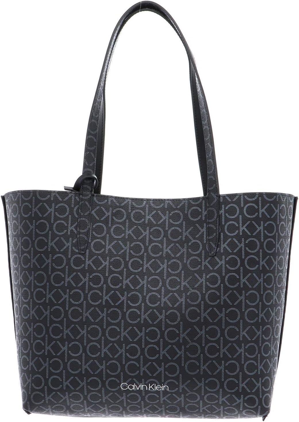 Calvin Klein Reversible 2-Piece Tote Bag – Black