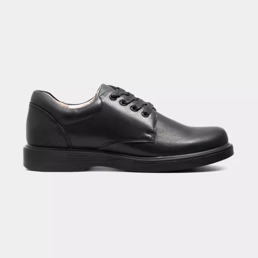 SKOBI Barty Black Lace School Shoes - 32