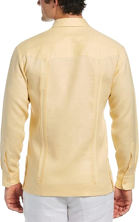 Cubavera Four-Pocket Long Sleeves Polo - XXL