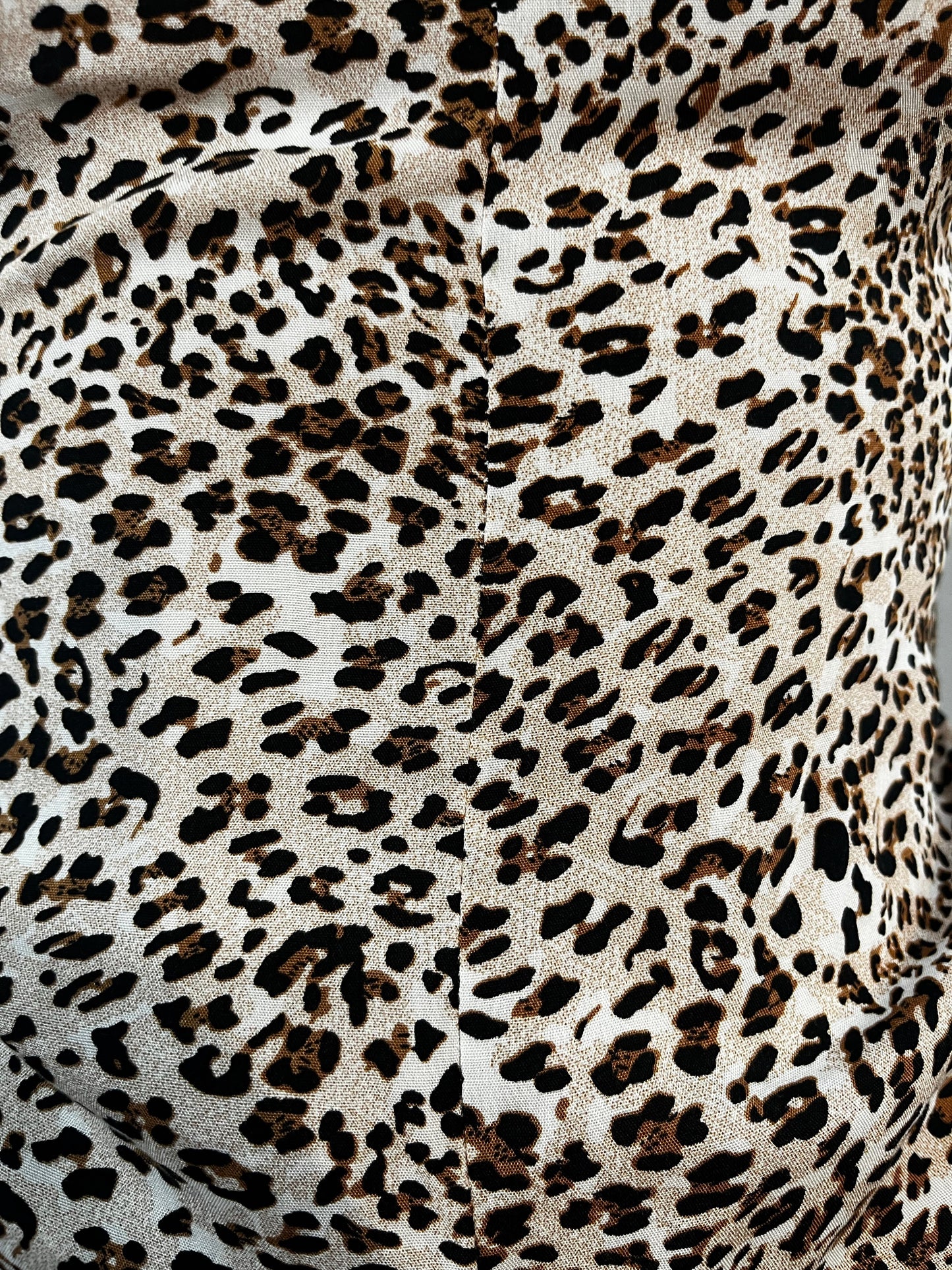 Fashion Jumpsuit  100% Rayon Clothes for Women – Leopard Print | Wide leg | Size 18